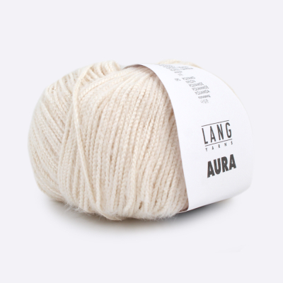 Пряжа Lang Aura (1091.0094, Молочный)