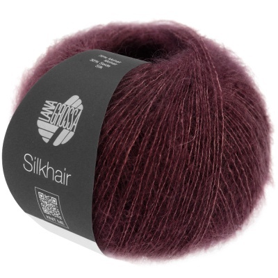 Пряжа Lana Grossa Silkhair (56570, 177 Борделюкс)