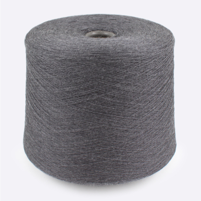 Бобина меринос, CASHWOOL Zegna Baruffa 2/30 (100% меринос), 1500 м. (420426, Графит)