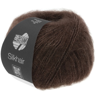 Пряжа Lana Grossa Silkhair (55453, 168 Шоко)