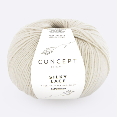 Пряжа Katia Silky Lace (189, Песочный дым)