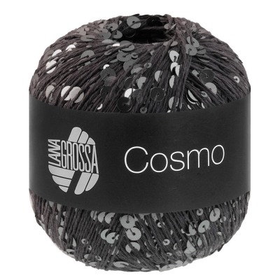 Пряжа Lana Grossa COSMO (67206, 004 Блек Опиум)