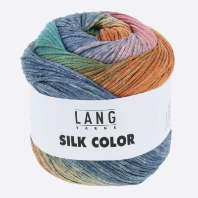 Пряжа Lang Silk Color (1141.0002, Акварельный ветер)