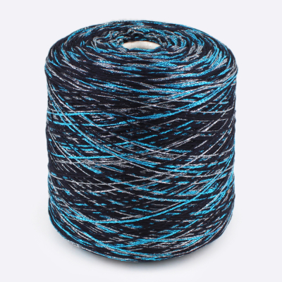 Бобина BWOOL (50% меринос, 50% люрекс), 500 м. (8519, Нептун)