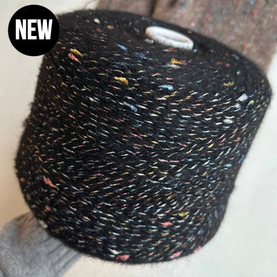 Бобина Taurus VIP (30% альпака, 15% меринос, 32% вискоза, 20% Па, 3% люрекс) (2601, Лунный шифер, 190 м.)