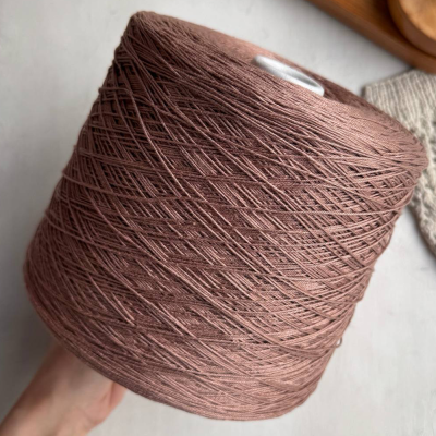 Бобина Mercerizzato 4/10 (100% мерсеризованный хлопок), 500 м. (13127, Фундук)