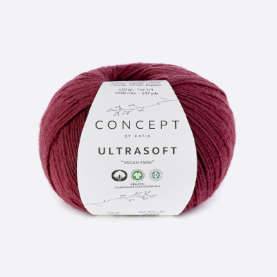 Пряжа Katia Ultrasoft (1176.59, Шато вино)