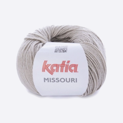 Пряжа Katia Missouri (947.6, Льняной)
