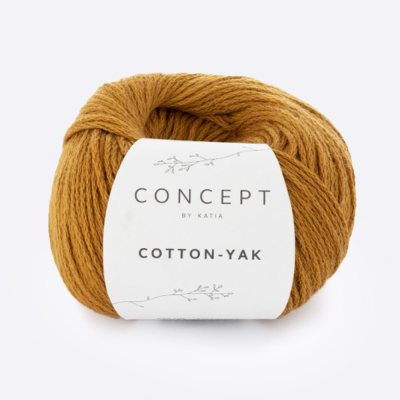 Пряжа Katia Cotton-Yak (106, Хурма) Пряжа Katia Cotton-Yak (106, Хурма)