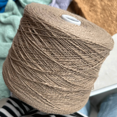 Бобина хлопок Adel (100% хлопок), 370 м. (21795, Айс латте)