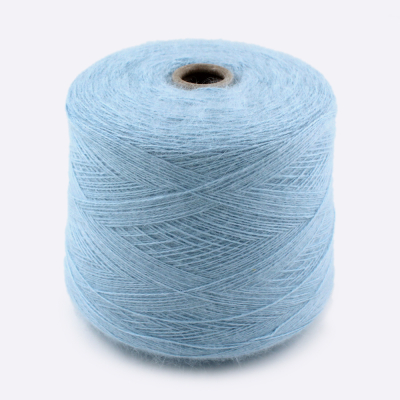 Бобина Ангора, ANGORABEL 2/10, (80% ангора, 20% меринос), 500 м. (7331, Небесное сияние)