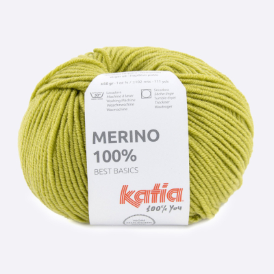 Пряжа Katia Merino 100% (449.29, Фисташка) Пряжа Katia Merino 100% (449.29, Фисташка)