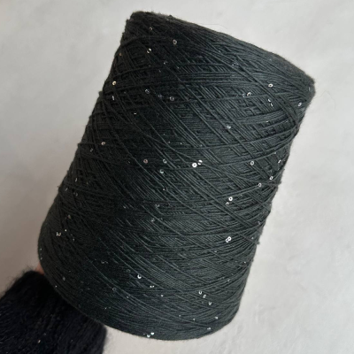 Бобина Cashmere Shine by Loro Piana (97% кашемир, 3% пайетки), 320 м. (81856, Греум)