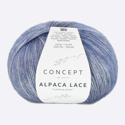Пряжа Katia Alpaca Lace (1338.88, Карибы)