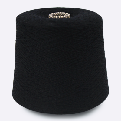 Бобина Cariaggi Cashmere 2/28 (100% кашемир), 1400 м (20000, Тотал блек)