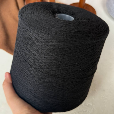 Бобина Supergeelong 1/15 Zegna Baruffa (100% меринос), 1500 м. (99070, Тотал блек)