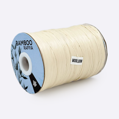Рафия Bamboo Raffia (МТ 002, Сливочная меренга)