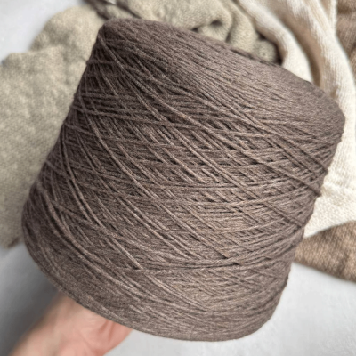 Бобина Socks 4/12 (75% Меринос, 25% Па), 300 м. (6101, 50% меринос, 50% Па, Кофе, 500 м)