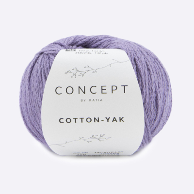 Пряжа Katia Cotton-Yak (128, Лиловый) Пряжа Katia Cotton-Yak (128, Лиловый)