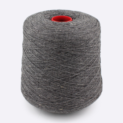 Бобина кашемир с мериносом Paradiso by Biagioli Modesto 2/15 (65% кашемир, 35% меринос), 750 м. (617241, Серый меланж)