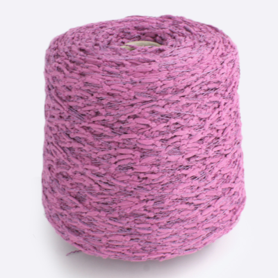 Бобина Fauna by Filpucci (60% хлопок, 20% лен, 20% ПА), 180 м, гусеницы (F 0426, Вереск)