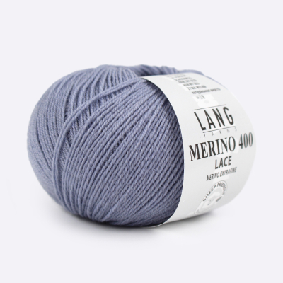 Пряжа Lang Yarns Merino 400 Lace (796.0034, Небо)