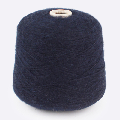 Бобина Houston by Miroglio (12% альпака, 30% меринос, 47% ПА, 11% Пс), 350 м. (Чернильный синий, 5*5)