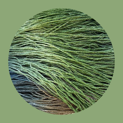 Рафия в пасме Рафаель DOLCE (Огуречный лайм)