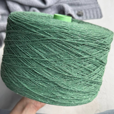 Бобина AMORE (90% хлопок, 4% сияние, 6% ПА), 240 м. (9918, Тархун)