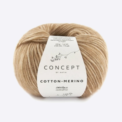Пряжа Katia Cotton-Merino (138, Кемел)