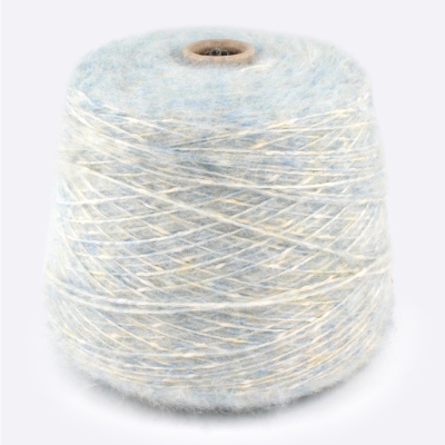 Бобина Jamaica by New Mill SPA (12% меринос, 51% хлопок, 26% Пэ, 11% ПА), 250 м. (69153, Небесный)