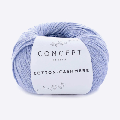 Пряжа Katia Cotton-Cashmere (58, Светлый джинс)