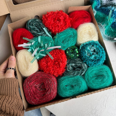 Набор на джемпер из коробочки Magic Box Italy (Merry Christmas)