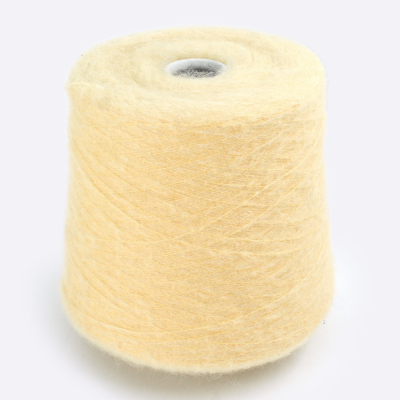 Бобина Feel Nice (60% альпака, 10% меринос, 30% ПА), 1000 м. (3487, Банановый тарт)