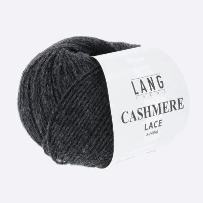 Пряжа Lang Cashmere Lace (883.0070, Графит меланж) Пряжа Lang Cashmere Lace (883.0070, Графит меланж)