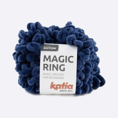 Пряжа Katia Magic Ring (1287.114, Дарк неви)