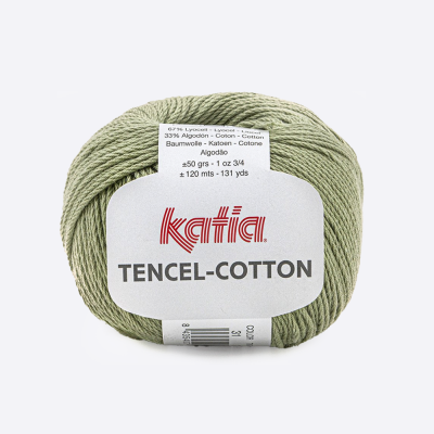 Пряжа Katia Tencel-Cotton (1080.31, Олива)