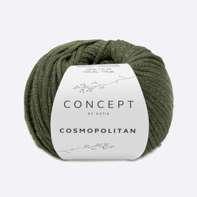 Пряжа Katia Cosmopolitan (1185.71, Хаки) Пряжа Katia Cosmopolitan (1185.71, Хаки)