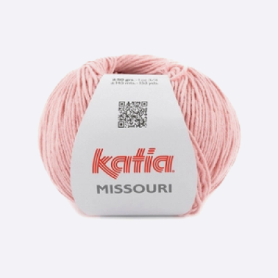 Пряжа Katia Missouri (947.56, Пыльная роза)