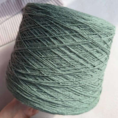 Бобина Bourette Silk '26 (100% буретный шелк) (Тимьян)