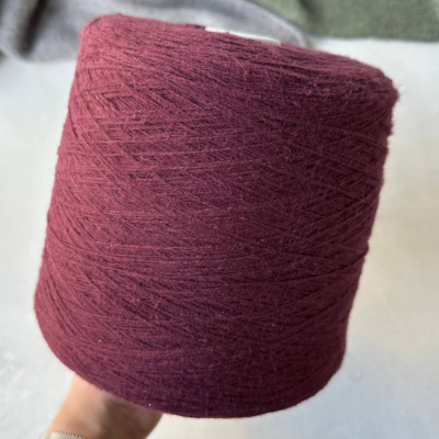 Бобина Dolce Cotone (100% вспушенный хлопок), 400 м (2821, Черешня)