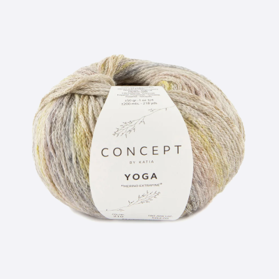 Пряжа Katia Yoga (1201.210, Лимонный ганаш) Пряжа Katia Yoga (1201.210, Лимонный ганаш)
