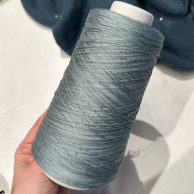 Бобина шелк Seta Shappe (100% шелк), 1000 м. (1013, Туман)