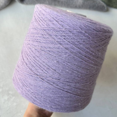 Бобина Dolce Cotone (100% вспушенный хлопок), 400 м (2825, Лавандио)