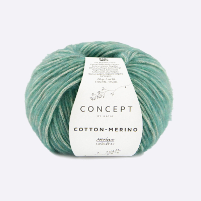 Пряжа Katia Cotton-Merino (140, Русалка) Пряжа Katia Cotton-Merino (140, Русалка)