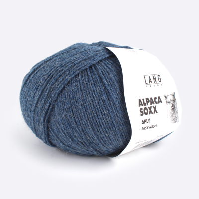 Пряжа Lang Alpaca Soxx 6-Fach/6-Ply (1087.0010, Деним)
