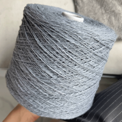 Бобина Fiammone 3/10 (100% хлопок), 330 м. (W 981 Blue Chiaro, Северный ветер)