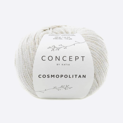 Пряжа Katia Cosmopolitan (1185.70, Молочный)