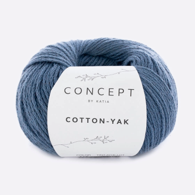 Пряжа Katia Cotton-Yak (116, Джинс) Пряжа Katia Cotton-Yak (116, Джинс)