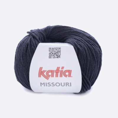 Пряжа Katia Missouri (947.2, Уголь)